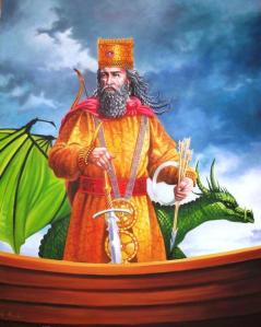 the-king-marduk-and-his-dragon-maugdo-vasquez